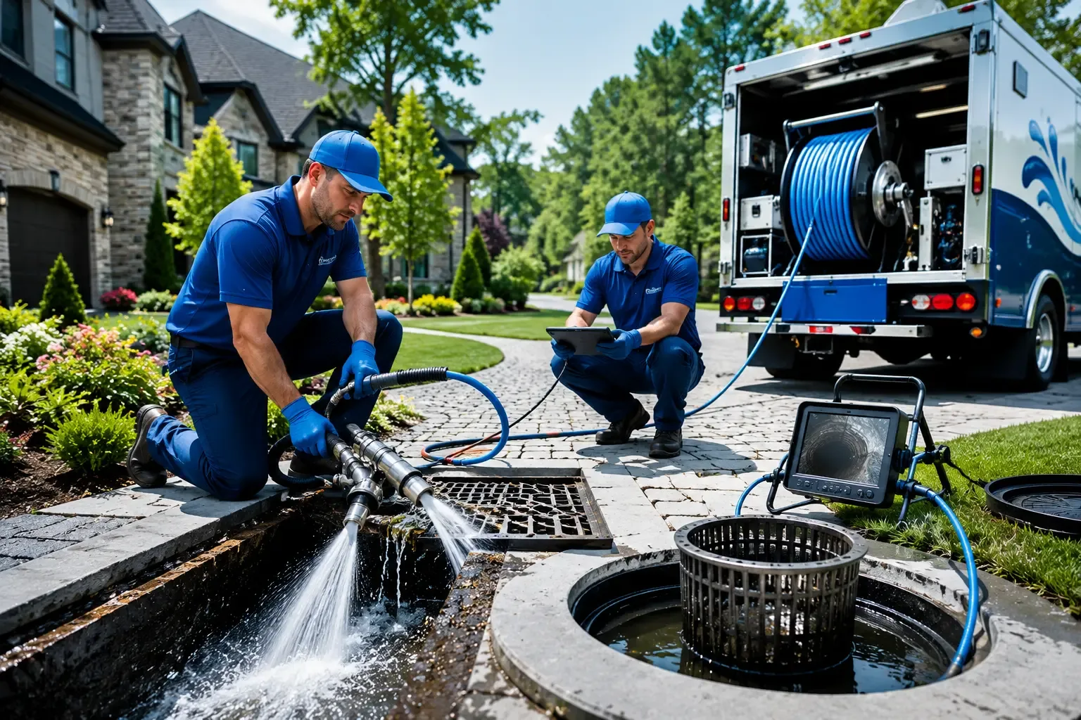 Local outdoor drain cleaning professionals in Cedar Springs, MI